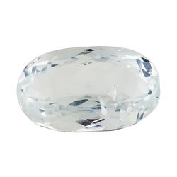 6.41 ct.Natural Oval Cut Aquamarine