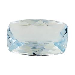 2.19 ct.Natural Rectangle Cushion Cut Aquamarine