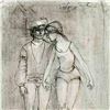 Image 2 : Two Dancers by Hibel (1917-2014)