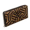 Image 3 : Gucci Brown Black Snakeskin Calleido Print Zip Wallet