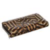 Image 4 : Gucci Brown Black Snakeskin Calleido Print Zip Wallet