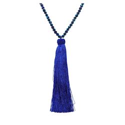 Crystal Tassel Necklace