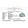 Image 2 : 1.84 ct.Natural Trilliant Cut Aquamarine