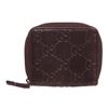 Gucci Dark Brown Guccissima Leather Extra Small Zippy Coin Purse