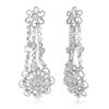 Image 1 : 14k White Gold 0.39CTW Diamond Earrings, (I1-I2/H-I)