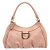 Gucci Pink Guccissima Leather D Ring Shoulder Bag
