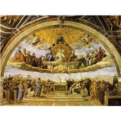 Raphael Eucharist on Canvas