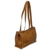 Image 3 : MCM Cognac Visetos Coated Canvas Leather Vintage Large Tote Bag