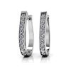 14K White Gold 1.50CTW Diamond Earrings, (SI2/F-G)
