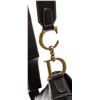 Image 5 : Christian Dior Black Leather Large Saddle Bag Crossbody