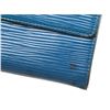 Image 7 : Louis Vuitton Blue Epi Leather Elise Wallet