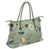 Image 3 : Gucci Green Multicolor Floral Flora Knight Small Tote Bag