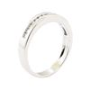 Image 4 : 0.25 ctw Diamond Straight Line Band - 14KT White Gold