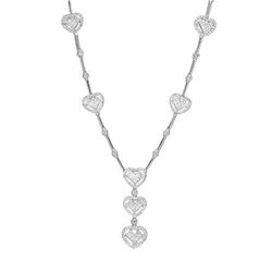 18k Gold 5.28CTW Diamond Necklace, (SI1/H-I)