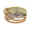 Image 2 : 1.53 ctw Diamond Ring - 18KT White, Yellow & Rose Gold