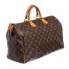 Image 1 : Louis Vuitton Monogram Canvas Leather Speedy 40 cm Bag