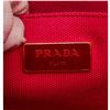 Image 9 : Prada Pink Canvas Small Canapa Tote Bag