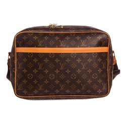 Louis Vuitton Monogram Canvas Leather Reporter GM Bag