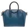 Image 9 : Givenchy Blue Grained Leather Mini Antigona Bag