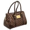 Image 1 : Louis Vuitton Damier Ebene Canvas Leather Berkeley Satchel Bag