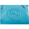 Image 3 : Gucci Blue Leather Soho Mini Tote Bag