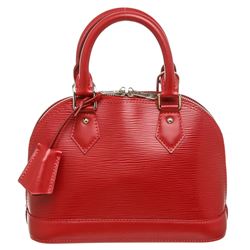 Louis Vuitton Red Epi Leather Alma BB Bag