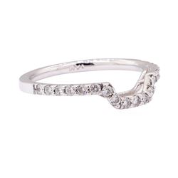 0.50 ctw Diamond Shaped Band - 14KT White Gold