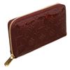 Image 1 : Louis Vuitton Rouge Vernis Monogram Zippy Wallet