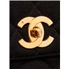 Image 4 : Chanel Black Quilted Fabric CC Shoulder Bag