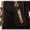 Image 6 : Chanel Black Quilted Fabric CC Shoulder Bag