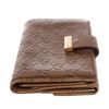 Image 4 : Gucci Metallic Gold Guccissima Leather Long Wallet