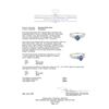 Image 5 : 1.74 ctw Sapphire and Diamond Ring - 14KT White Gold