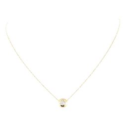 1.02 ctw Diamond Necklace - 14KT Yellow Gold