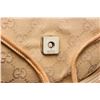 Image 4 : Gucci Tan Beige GG Canvas Leather Mini Backpack