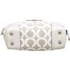 Image 4 : Coach White Cream Monogram Canvas Leather Tote Bag