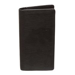 Louis Vuitton Black Epi Leather Brazza Wallet