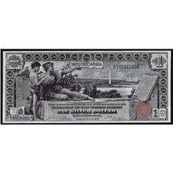 1896 $1 Educational Silver Certificate Note