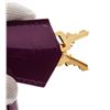 Image 4 : Louis Vuitton Purple Vernis Leather Alma BB Bag