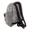 Image 3 : Saint Laurent YSL Black White Canvas Babycat Hunting Line Backpack