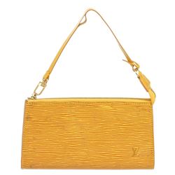 Louis Vuitton Yellow Epi Leather Pochette Shoulder Bag