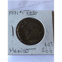 1971 Mexico 50 Cents in High Grade