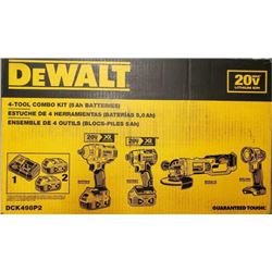 DEWALT 20V MAX 4-TOOL COMBO KIT $1,066