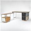 Image 1 : Charles and Ray Eames ESU desk and return