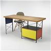 Image 1 : Charles and Ray Eames ESU desk, model D-21-C, and DKW