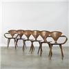 Image 1 : Norman Cherner chairs, set of six