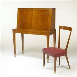 Gio Ponti secretary and chair