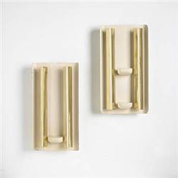 Gio Ponti sconces, pair