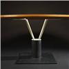 Image 2 : Harry Weese custom dining table from the Weese re