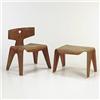 Image 1 : Charles and Ray Eames child's chair and stool
