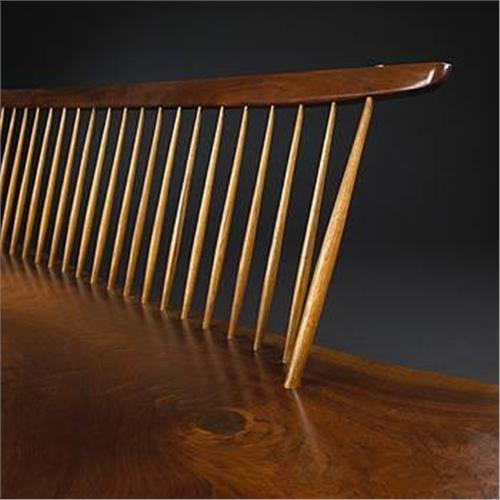 George Nakashima Conoid Bench